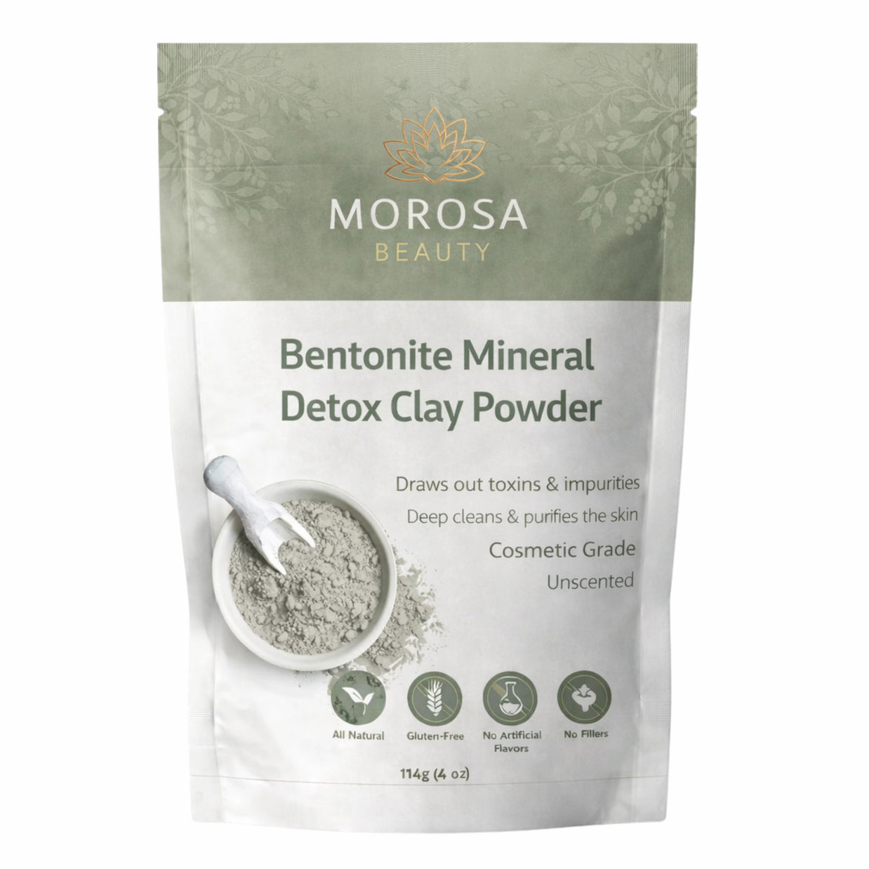 Bentonite Mineral Detox Clay Powder